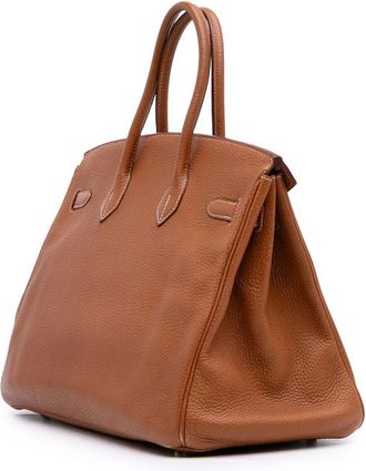 Hermès Crossbody Bags - 2006 Togo Birkin Retourne 35 - Gr. unisize - in Braun - für Damen