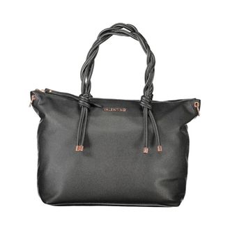 Valentino Handbags, female, Black, Size: ONE SIZE Polyethylene Handbag