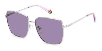 Polaroid PLD 6164/G/S 010/KL Womens Sunglasses Silver Size 59