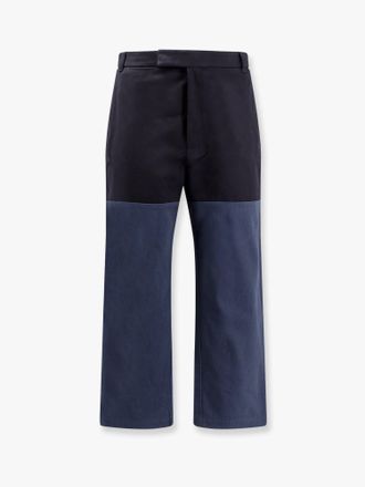 Thom Browne Unconstructed combo cotton trouser - THOM BROWNE - gender_Man