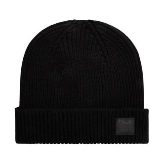Paul Smith Kasjmier-Merino Beanie - Heren - Accessoires - Zwart - Maat: ONE Size Kasjmier