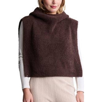 Barefoot Dreams CozyChic Rib Balaclava in Umber at Nordstrom