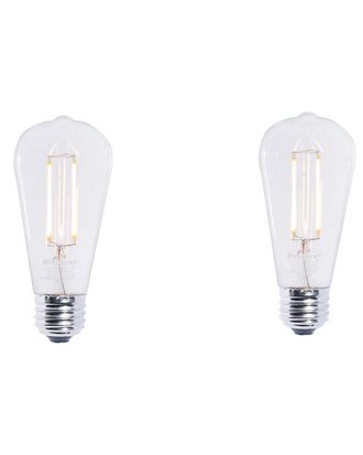 Bulbrite Set Of 2 Led 7W Dimmable Light Bulbs