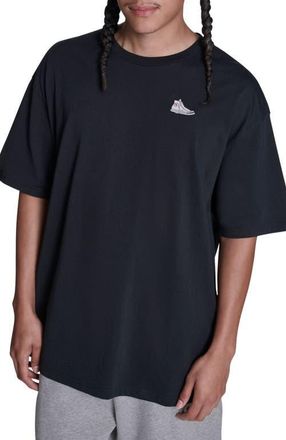 Converse Sneaker Patch Tee in Converse Black at Nordstrom, Size X-Large