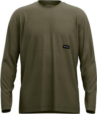 Ortovox 185 Merino Patch L/S Merinoshirt für Herren | dark wild herbs