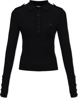 Courr&egrave;ges Mujer, Jerseys, Negro, Talla: M