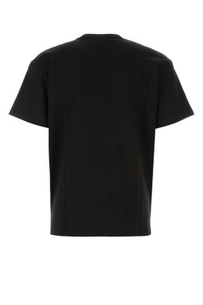 Carhartt Work in Progress Mens Black Cotton S-S Chase T-Shirt Purple Exterior Exterior: T-shirts And Polos