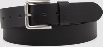 Levi's Cintur&oacute;n de hebilla cuadrada - Hombre - 100 - Negro / Regular Black