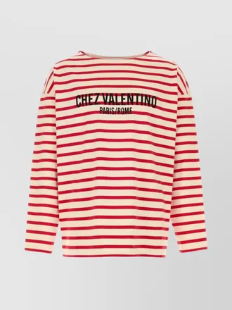 Valentino Garavani embroidered cotton t-shirt