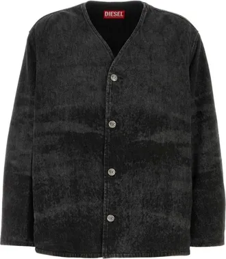 Diesel Uomo, Maglie, Nero, M, new