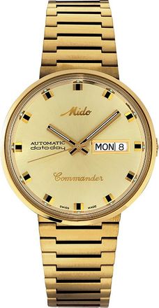 Mido Commander 1959 Automatic Bracelet Watch, 37mm in Yellow at Nordstrom