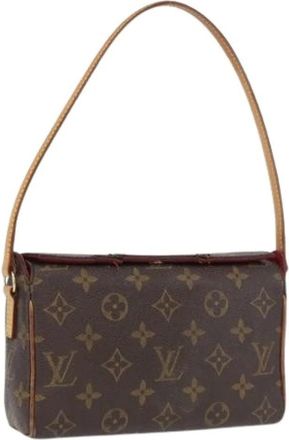 Louis Vuitton Pre-owned Shoulder Bags, female, Brown, Size: ONE SIZE Pre-owned Canvas Shoulder Bag