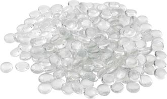 vidaXL Piedra De Vidrio 17-19 Mm Transparente Cristal Vidaxl