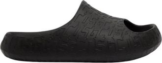 GCDS Monogram Slides - Dames - Sandalen - Zwart - 40 EU - Schoenen