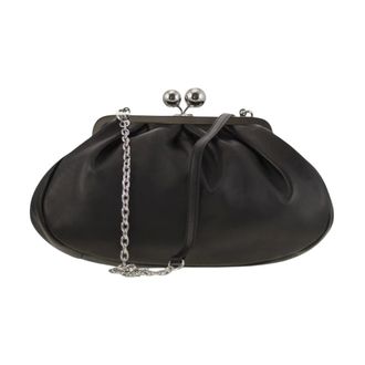 Max Mara Pasticcino Bag Medium - Dames - Tassen - Zwart - Maat: ONE Size Poliester