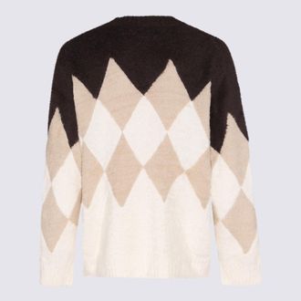 sacai Mens Sweaters Brown _co