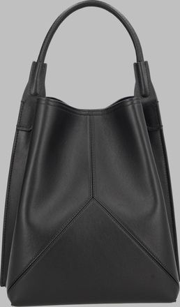 Victoria Beckham Womens Bucket Bag Victoria Black Calf Leather Handbags Hand