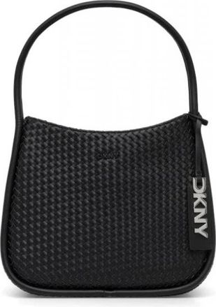 DKNY Capri Hobo - Dames - Schoudertassen - Zwart - ONE Size - Polyester - Tassen