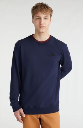 O'Neill Sweatshirt ONEILL ONEILL SMALL LOGO CREW, Herren, Gr. XS, blau (ink blau), Obermaterial: 60% Baumwolle, 40% Polyester, Sweatshirts Sweatshirt