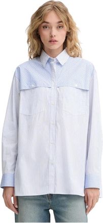 Paul Smith Dames, Blouses & Shirts, Blauw, Maat: XS Katoen