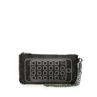 Louis Vuitton Pre-owned Monogram Telefoonhoesje - Dames - Pre-owned - Zwart - Maat: ONE Size