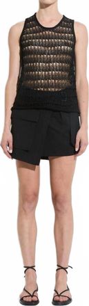 Christian Wijnants Sifa Mini Skirt In Black
