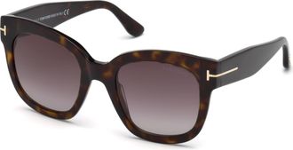 Tom Ford Beatrix-02 Bordeaux Gradient Cat Eye Ladies Sunglasses FT0613 52T 52