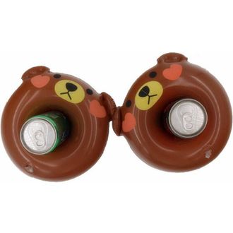 OEM Bar Galleggiante Per Piscina, Materassino Gonfiabile Per Piscina, Simpatico Orsetto Portabicchieri Gonfiabile Per Piscina Galleggiante Porta Bevande B
