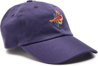 Drake's Drakes Embroidered Cotton-twill cap - Navy - One Size