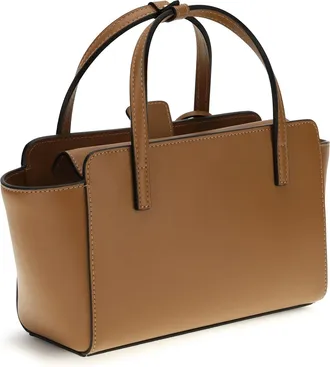 Hidesins Womens Handbag Flap Caramel Calfskin Calf Leather Shoulder Bags