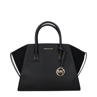 Michael Kors Black Leather Womens Handbag