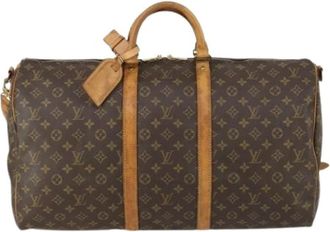 Louis Vuitton Pre-owned Weekend Bags, unisex, Brown, Size: ONE SIZE Pre-owned Weekend Bag