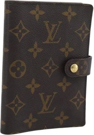 Louis Vuitton Pre-owned Day Planner Cover - - Pre-owned - Donna - Marrone - ONE SIZE