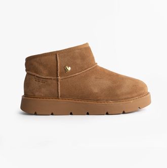 Skechers 167848/csnt Keepsakes Cozy - Mini Womens Boots Chestnut - Brown Leather - Size UK 5.5