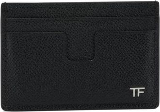 Tom Ford Small Grain Leather Card Holder