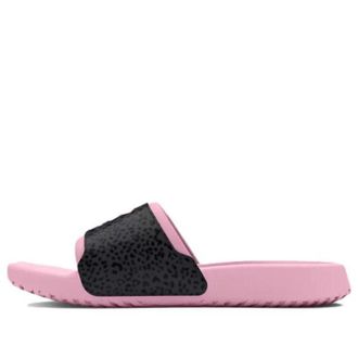 Under Armour (WMNS) Under Armour Ignite Select Graphic Slide Pink Leopard 3027223-603