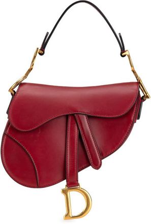 Dior Pre-owned Dior Mini Grained Calfskin Saddle Bag Ladies J15HASVYRWZQGWGO