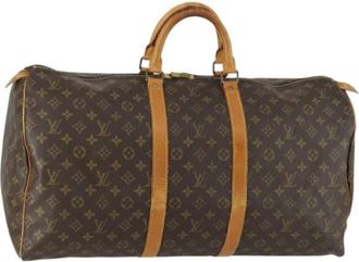 Louis Vuitton Pre-owned Weekend Bags, female, Brown, Size: ONE SIZE Pre-owned Weekend Bag