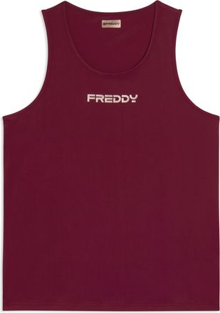 Freddy Canotta regular in tessuto quick dry con retro vogatore