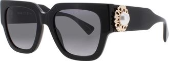Moschino Grey Shaded Square Ladies Sunglasses MOS153/S/US 0807/9O 52