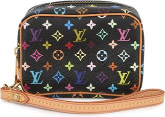 Louis Vuitton Brown Noir Monogram Multicolore Pouch (Pre-Owned)