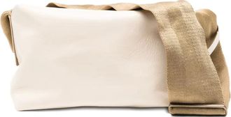 Uma Wang medium leather shoulder bag - Neutrals