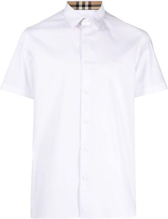 Burberry Ekd Logo Cotton Shirt