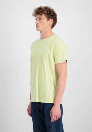 Alpha Industries T-Shirt ALPHA INDUSTRIES Basic T-Shirt SL, Herren, Gr. XXL, gr&uuml;n (arctic lime), Obermaterial: 100% Baumwolle, Shirts T-Shirt