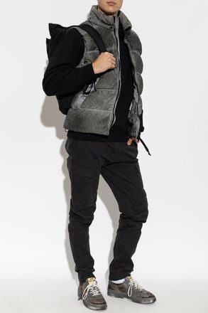 C.P. Company Puffer Vest, Mens, Grey