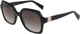 Liu Jo Lj 811S 001 Zonnebril - Dames - Zonnebrillen - Zwart - 55 MM - Accessoires