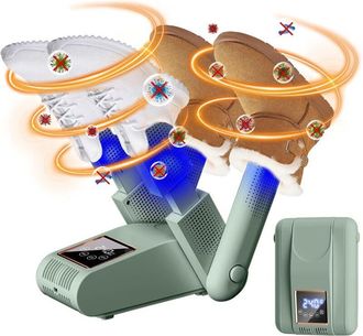 OEM Secador De Zapatos El&eacute;ctrico, Secador De Botas, Secador De Guantes, Soporte Ajustable A 180&deg;, Temporizador Inteligente, Dise&ntilde;o Plegable Para Zapatos, 