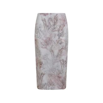 Max Mara Midi Skirts, female, Multicolor, Size: XS Midi Skirt