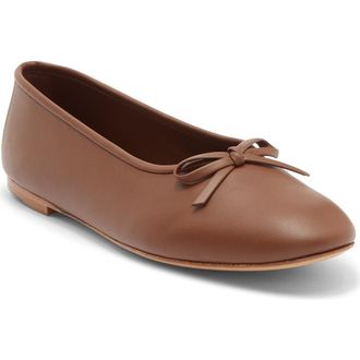 Pedro Garcia Hanny Ballet Flat in Chestnut at Nordstrom Rack, Size 5.5Us / 35.5Eu