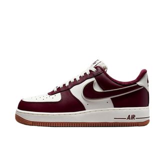 Nike Air Force 1 07 LV8 Sail / Night Maroon DQ7659-102 Mens
